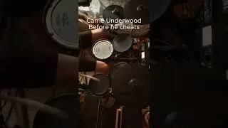 Thumbnail: Carrie underwood before he cheats drum cover #drumcover #carrieunderwood #music