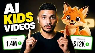 Thumbnail: How to Create AI Animated Stories That Make Money on YouTube in 2026 (Beginner Tutorial)
