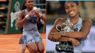 Thumbnail: Coco Gauff classy response to Sabalenka. #tennis #wta #coco #usa #rolandgarros