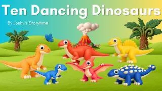 Thumbnail: Counting to 10 with dancing 3D animated dinosaurs in a fun, upbeat, rhythmic song kids love!