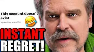Thumbnail: David Harbour Faces INSANE BACKLASH For The DUMBEST Video Yet...