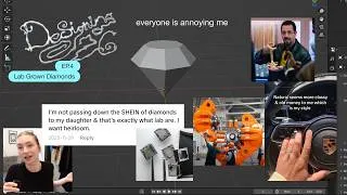 Thumbnail: creatively inspired by my hatred of engagement tiktoks 💍