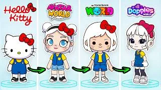 Thumbnail: HELLO KITTY in AVATAR WORLD, TOCA BOCA & DOPPLES?!