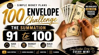 Thumbnail: 100 Envelope Challenge Complete - Here's What I did in Different way
