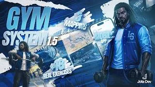 Thumbnail: FiveM Gym Script | Realistic Workout System, Gym Memberships,  Body Changes, Phone APP & Gym MLO