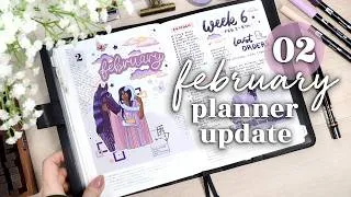 Thumbnail: 🐴 FEBRUARY 2026 Plan With Me // Hobonichi Day-Free Planner Setup