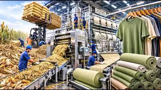 Thumbnail: From Corn Waste to Luxury Fabric  How Corn Waste Is Turned Into Soft Clothing