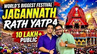 Thumbnail: 😱15 Lakh+ Public World’s Biggest Festival | Jagannath Rath Yatra 2026 Exclusive Coverage | Puri