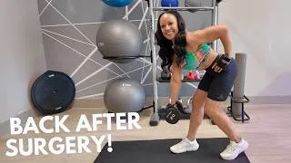 Thumbnail: Rebuilding Strength After An Injury! Safe Full Body Workout For Women