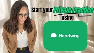 Thumbnail: Therapist Vlog| Leave your 9-5 Group Practice, Go Private Prac using Headway + more, How I did it! 