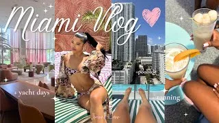 Thumbnail: 72 hours in miami 📍| TRAVEL VLOG ♡ yacht days + girls night out + poolside + tanning & moreeee ! 