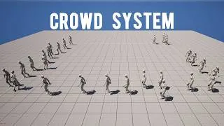Thumbnail: The Easiest Way to Create a Crowd System in Unreal Engine