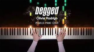 Thumbnail: Olivia Rodrigo - begged | Piano Cover by Pianella Piano