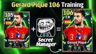 Thumbnail: Gerard Piqué 106 Rated BEST TRAINING efootball 2026✨|| How To Train PIQUE 106 efootball 2026