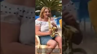 Thumbnail: الغياطة مولات الحنجرة الذهبية سانتا بنت الساكل و الفائزة بالناي الذهبي في مهرجان كان للفنون السبعة