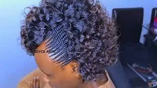 Thumbnail: 💥💥💥HALF WEAVING WITH SIDE BANDIKA STRANDS// NO GLUE ON THE STRANDS