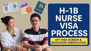 Thumbnail: Our Full H-1B Nurse Journey| DIY CGFNS Visa Screen, Education Credential Evaluation & Tips