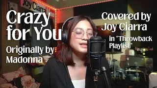 Thumbnail: crazy for you (madonna) - joy ciarra cover | love songs and throwback playlist