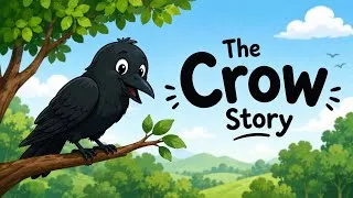 Thumbnail: the clever crow story in english | the crow story in english | thirsty crow story in english