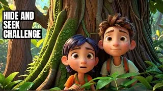 Thumbnail: Jungle Hide-and-Seek | A Boy, a Girl & Their Wildest Game Yet!