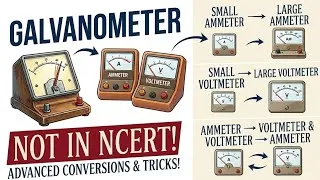Thumbnail: Conversion of Galvanometer (or ammeter or Voltmeter) to Ammeter and Voltmeter! 