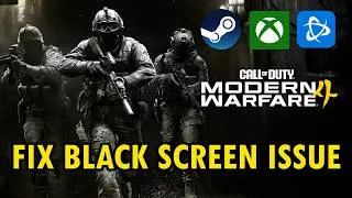 Thumbnail: Fix Modern Warfare 4 Beta Black Screen Issue/Stuck on Black Screen on PC