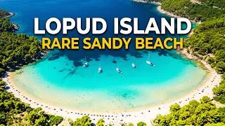 Thumbnail: Croatia's Rarest Sandy Beach! FULL Tour of LOPUD ISLAND 🇭🇷 4K