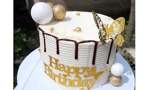 Thumbnail: How to Decorate a Birthday Cake (For Beginners!) |Buttercream Cake Decorating