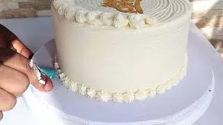 Thumbnail: How to make Buttercream Frosting for cake |How to decorate a cake  |buttercream recipe