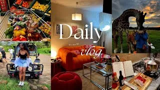 Thumbnail: Living Alone Diary 🌸 Life of an Introvert Kenyan Girl 🌺 groceries shopping 🛒 | Nairobi National Park