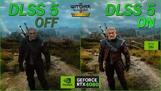 Thumbnail: NVIDIA DLSS 5 Neural Rendering in The Witcher 3 | RTX 4080