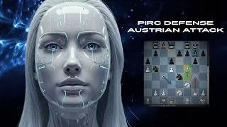 Thumbnail: Stockfish 18 shatters the Pirc Defense with an UNIQUE attacking Idea!!!