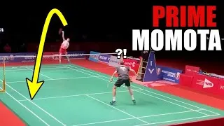 Thumbnail: 【バドミントン】アクセルセンを完全粉砕する桃田賢斗  (桃田右利きVer)　Kento Momota vs Viktor Axelsen