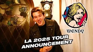 Thumbnail: WENDY LA Tour 2025 Video Message with Skye