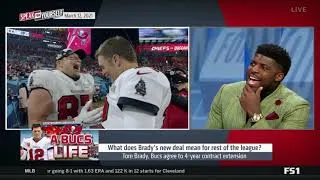 Thumbnail: Speak For Yourself | Acho "Tom Brady is playing chess, rest of league is playing checkers" | 3-12-21