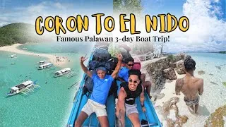 Thumbnail: 3-Day Island Hopping Chaos from Coron to El Nido 🇵🇭  | Keelooma Boat Expedition