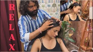 Thumbnail: ❤️ Full Relaxation Cosmic Massage | Amazing Head Massage Junior Baba Sen 
