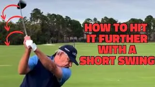 Thumbnail: How To Hit The Golf Ball Further With A Short Swing (SENIOR GOLFERS WATCH THIS)