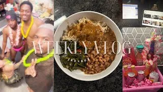 Thumbnail: Weekly Vlog! Love Island Watch Party, Back in the Gym, Nursing School Prep & Cooking with Jrdn