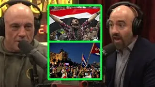 Thumbnail: Guest SHOCKS Joe Rogan on How US funded ARAB Spring using Facebook  and organised R*OTS in Cuba