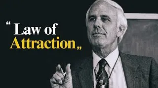 Thumbnail: The Law of Attraction Will Change Everything | Jim Rohn Motivation
