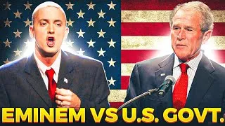 Thumbnail: The Unbelievable Way Eminem Turned Free Speech into a Weapon! #eminem