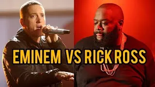 Thumbnail: The Story Of Rick Ross Challenging Eminem To A Rap Battle #eminem