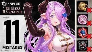 Thumbnail: TOP 11 MISTAKES I Wish I've Could Avoided Sooner in Granblue Fantasy Relink Endless Ragnarok