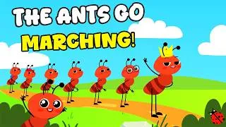Thumbnail: The Ants Go Marching | Counting 1 to 10 | Nursery Rhymes & Kids Songs