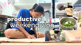 Thumbnail: Life Vlog | Another productive weekend vlog, new sewing machine, and doing house chores❤️