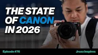 Thumbnail: Best year for Canon? Is Canon winning in 2026? New Canon Cameras, Canon C50, R6V and R6iii