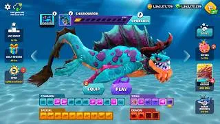 Thumbnail: Hungry Shark Evolution - The SHARKNAROK New Enemy Shark Skin Coming Soon - All 26 Sharks Unlocked