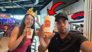 Thumbnail: VIVÍA ENGAÑADO en CUBA:ASÍ SON LOS BURGER KING EN VENEZUELA 🇻🇪/Los +CAROS del MUNDO?