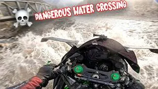 Thumbnail: Ye SUPERBIKE ya Dhoom waali Boat! Ladakh Water Crossings 2026